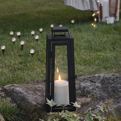 Contemporary Black LED Lantern Duo - product photo 4