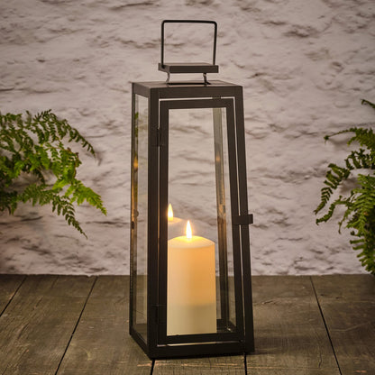 Contemporary Black LED Lantern Duo - product photo 6